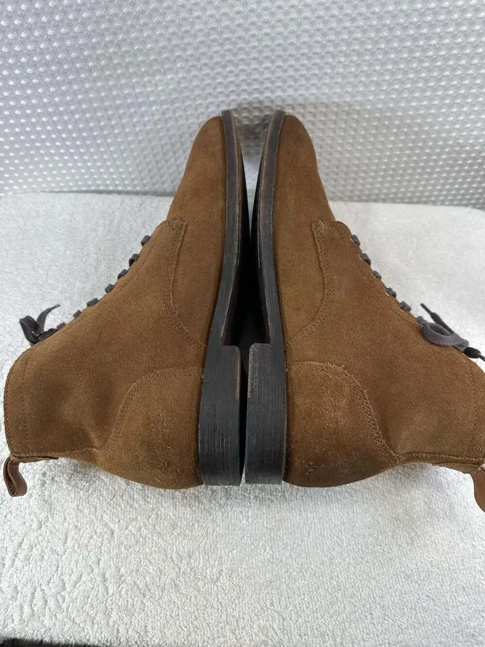 Cole Haan FeatherCraft Grand Boot Brown Suede Size 9M